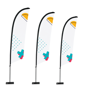 Mini fly banner surf